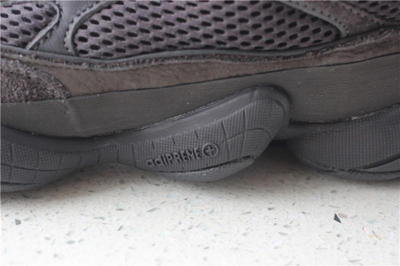 God Yeezy 500 Shadow Black retail sample version ready to ship